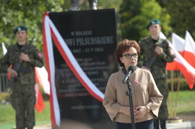 Marszałek Witek w Polkowicach: "Warto z życia marszałka Piłsudskiego czerpać inspirację"