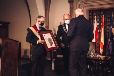 Maciej Łagiewski odebrał dziś tytuł Honorowego Obywatela Wrocławia - 1