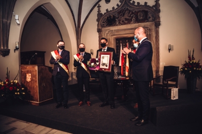 Maciej Łagiewski odebrał dziś tytuł Honorowego Obywatela Wrocławia - 4