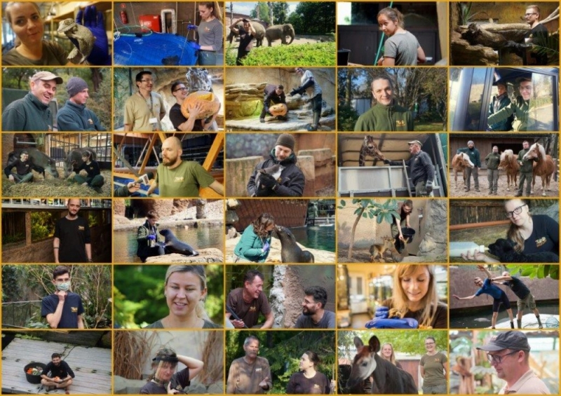 Opiekunowie z wrocławskiego ZOO mają dziś swoje święto - fot. Zoo wrocław