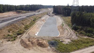 Drogowcy "łatają" S3. Tak wyglądają prace na brakującym odcinku [FOTO] - 7