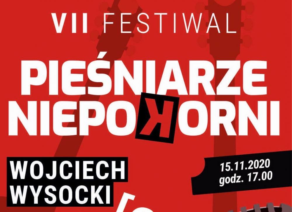 VII FESTIWAL PIEŚNIARZE NIEPOKORNI WROCŁAW 2020 - fot. mat. prasowe