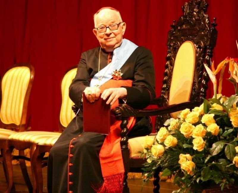 Czy Kardynał Gulbinowicz straci tytuł Honorowego Obywatela Wrocławia? Radni zdecydują 20 listopada   - fot. Kancelaria Prezydenta RP
