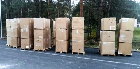 Miała być kapusta, a był tytoń. Przejęto nielegalny ładunek na DK8 - 1