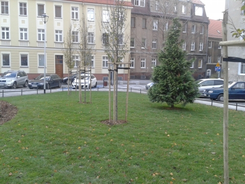 Zielony skwer w Wałbrzychu. Zakończył się remont pl. Konstytucji 3 Maja - 2