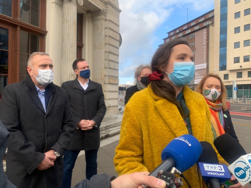 Politycy KO apelują do rządu, by ten nie wetował budżetu UE - fot. Malwina Gadawa