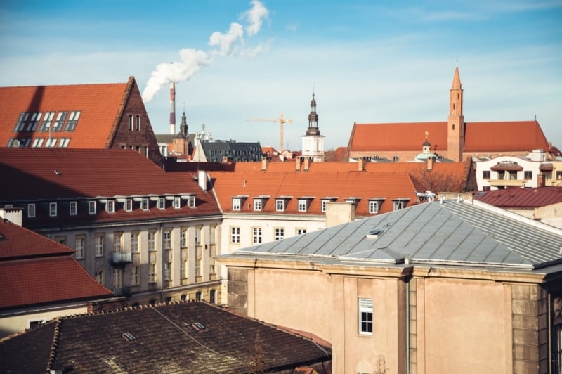 ZDJĘCIE DNIA: Dachy Wrocławia - fot. Patrycja Dzwonkowska