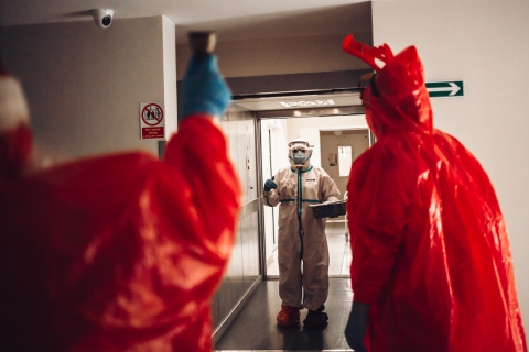 Mikołaj w hospicjum, czyli oryginalne świętowanie w czasach covid-19 [FOTOREPORTAŻ] - 4