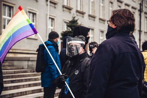 Pikietowali przed siedzibą wojewody. Chcą dymisji ministra edukacji  - 1