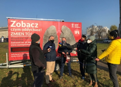 Wielkie płuca jeżdżą po Dolnym Śląsku. Dziś stanęły we Wrocławiu