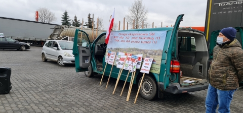 Uwaga, kierowcy! Dziś protest na krajowej "ósemce" - 1
