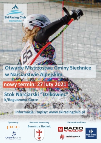 Otwarte Mistrzostwa Gminy Siechnice w Narciarstwie Alpejskim
