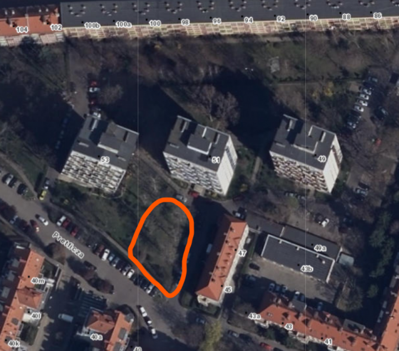 Spór o skwer na wrocławskich Gajowicach - fot: Facebook Gajowice Mieszkańcy