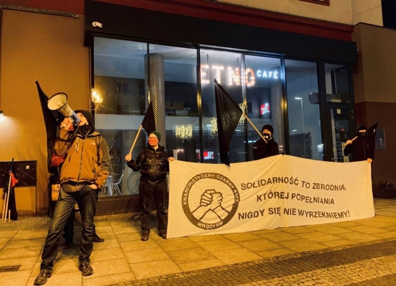 Wrocław: Protest przeciwko państwu policyjnemu [ZDJĘCIA] - fot. Patrycja Dzwonkowska