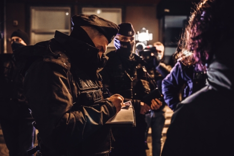 Wrocław: Protest przeciwko państwu policyjnemu [ZDJĘCIA] - 8