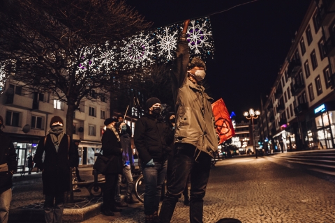 Wrocław: Protest przeciwko państwu policyjnemu [ZDJĘCIA] - 11