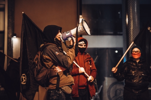 Wrocław: Protest przeciwko państwu policyjnemu [ZDJĘCIA] - 1