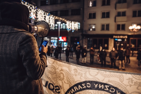 Wrocław: Protest przeciwko państwu policyjnemu [ZDJĘCIA] - 2