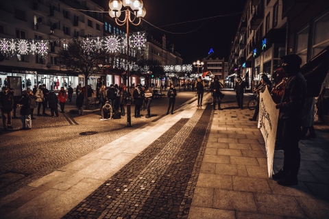 Wrocław: Protest przeciwko państwu policyjnemu [ZDJĘCIA] - 5