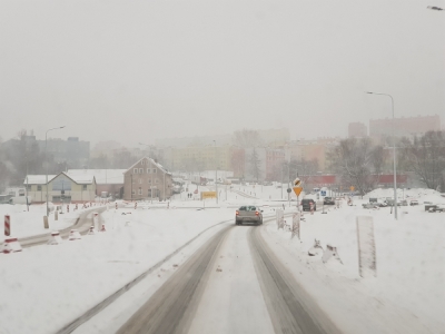 Ślisko na wielu drogach w regionie [AKTUALIZACJA]