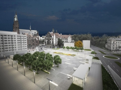 Legnica: Plac Słowiański zmieni się nie do poznania [WIZUALIZACJE]
