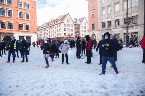 "Solidarnie z mediami". Protest we Wrocławiu - 5