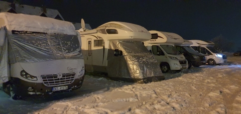 Dla właścicieli kamperów zamknięte hotele to nie problem  - 1