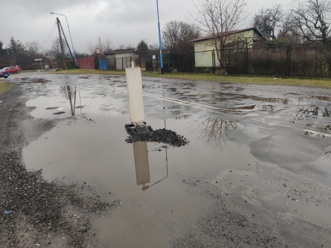 Legnica: Ulica Okrężna do przebudowy  - 1