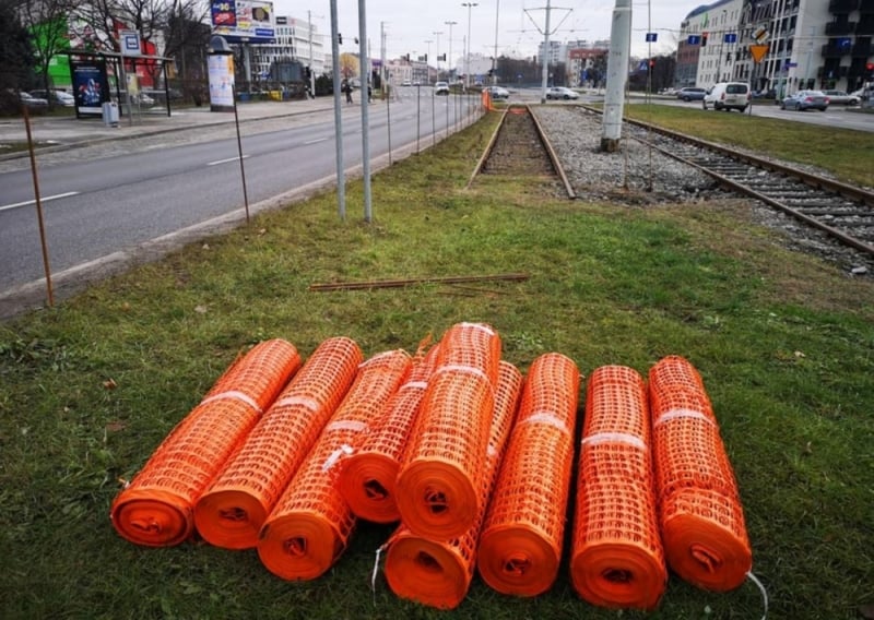 Budowa linii tramwajowej na wrocławskie Popowice już prawie na półmetku   - fot. Inwestycje we Wrocławiu
