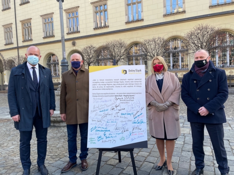 „Dolny Śląsk - Wspólna Sprawa": 50 samorządowców tworzy nowy ruch - fot. RW