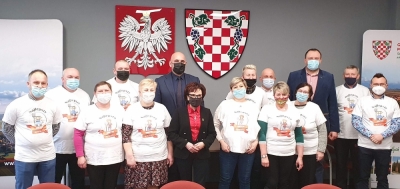 Mściwoj&oacute;w: Marszałem Sejmu złożyła życzenia sołtysom