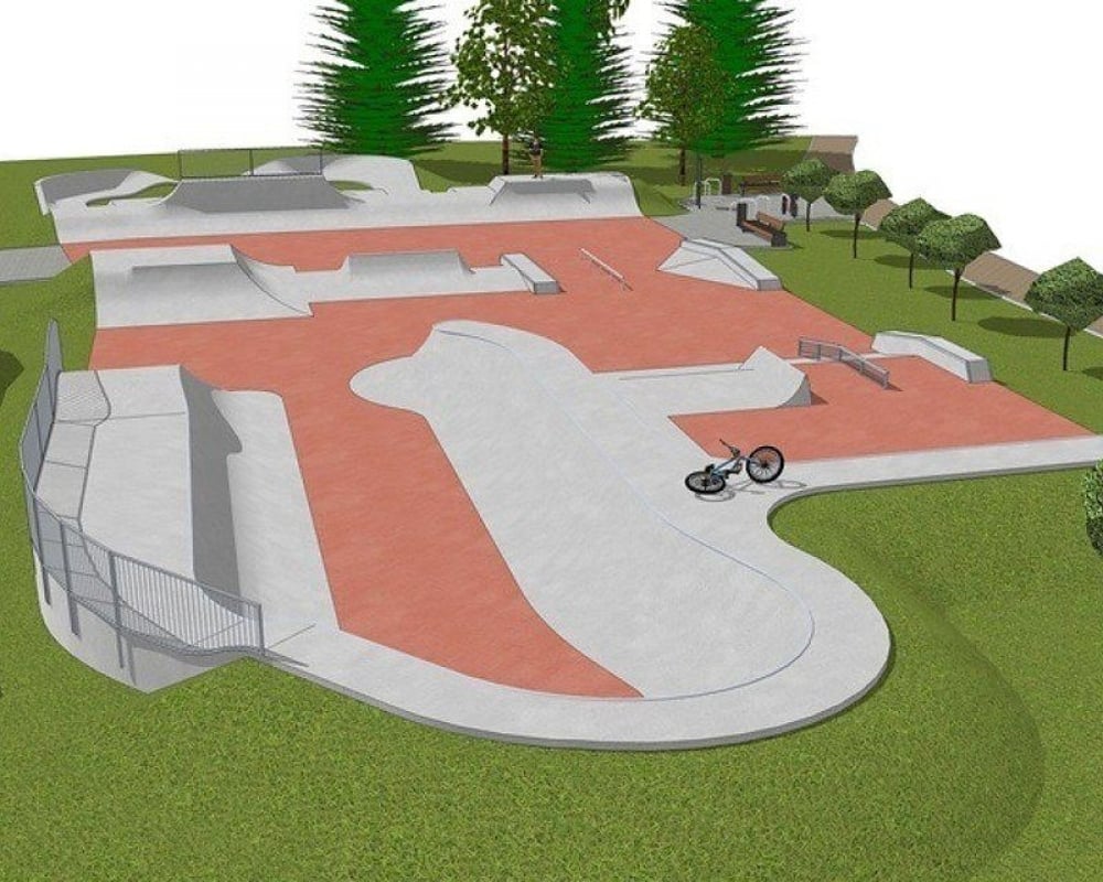 Na Bartoszowicach ruszyła budowa jednego z największych skateparków we Wrocławiu - fot. mat. prasowe