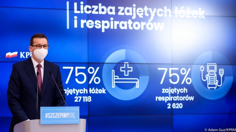 Zamknięte żłobki i przedszkola. Limity osób w sklepach i kościołach [NOWE OBOSTRZENIA] - fot. Kancelaria Premiera