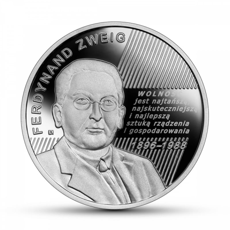Wielcy polscy ekonomiści: Heydel, Krzyżanowski i Zweig - fot. NBP