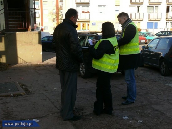 Po narkotykach za kierownicą - Fot. mat. policji