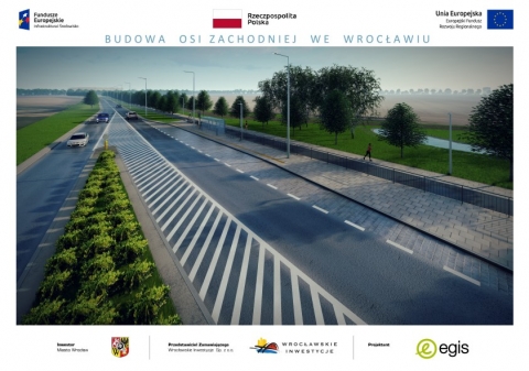 Podpisano umowę na budowę Osi Zachodniej we Wrocławiu - 0