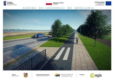 Podpisano umowę na budowę Osi Zachodniej we Wrocławiu - 1