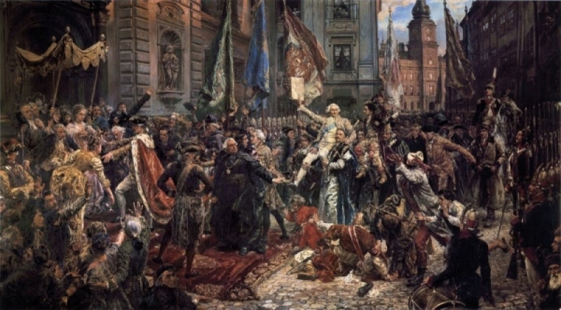 230 lat temu uchwalono Konstytucję 3 maja - Jan Matejko, Konstytucja 3 Maja 1791 roku, 1891