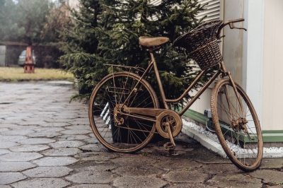 ZDJĘCIE DNIA: Złoty rower