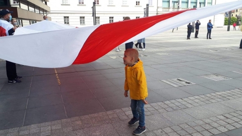 Wrocław solidarny z Białorusią - 2