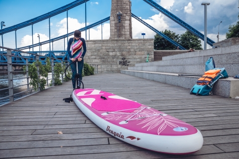 Damy Radę: Pierwszy trening na desce SUP - 1