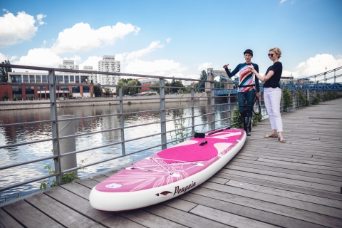 Damy Radę: Pierwszy trening na desce SUP - 3