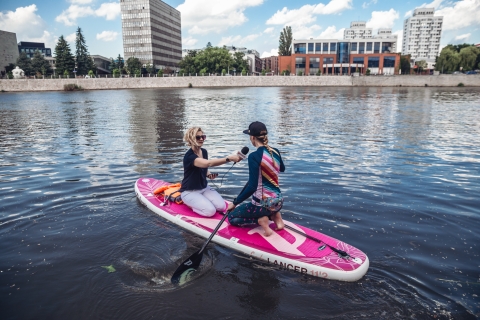 Damy Radę: Pierwszy trening na desce SUP - 5