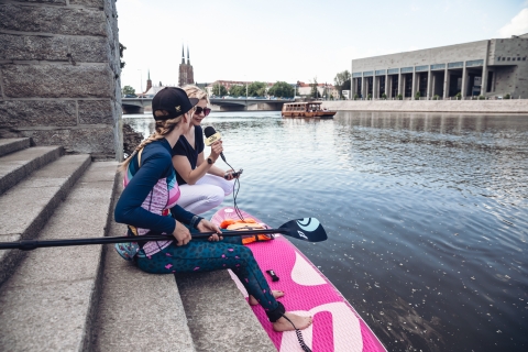 Damy Radę: Pierwszy trening na desce SUP - 6