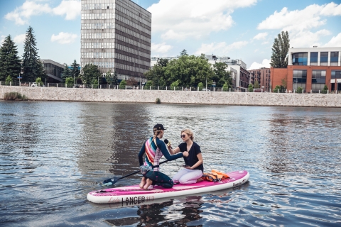 Damy Radę: Pierwszy trening na desce SUP - 7