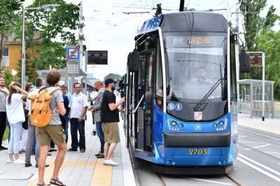 Pierwszy odcinek Trasy Autobusowo-Tramwajowej na Nowy Dw&oacute;r już gotowy