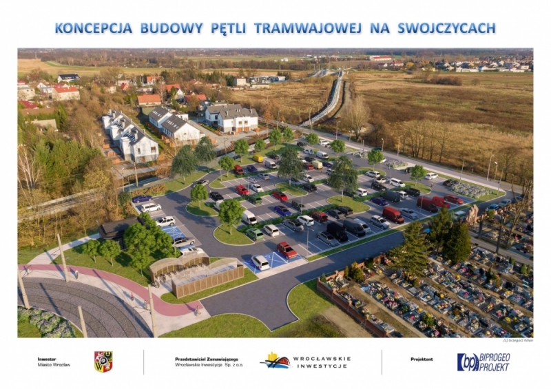 Coraz bliżej linii tramwajowej na Swojczyce - fot. mat prasowe UM