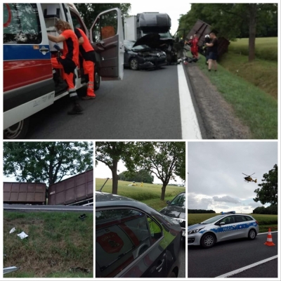 Brawurowa jazda przyczyną karambolu na DK8? Jest zarzut dla kierowcy