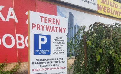 UOKiK: 150 tys. kary dla sp&oacute;łki, kt&oacute;ra zarządzała parkingami przy supermarketach