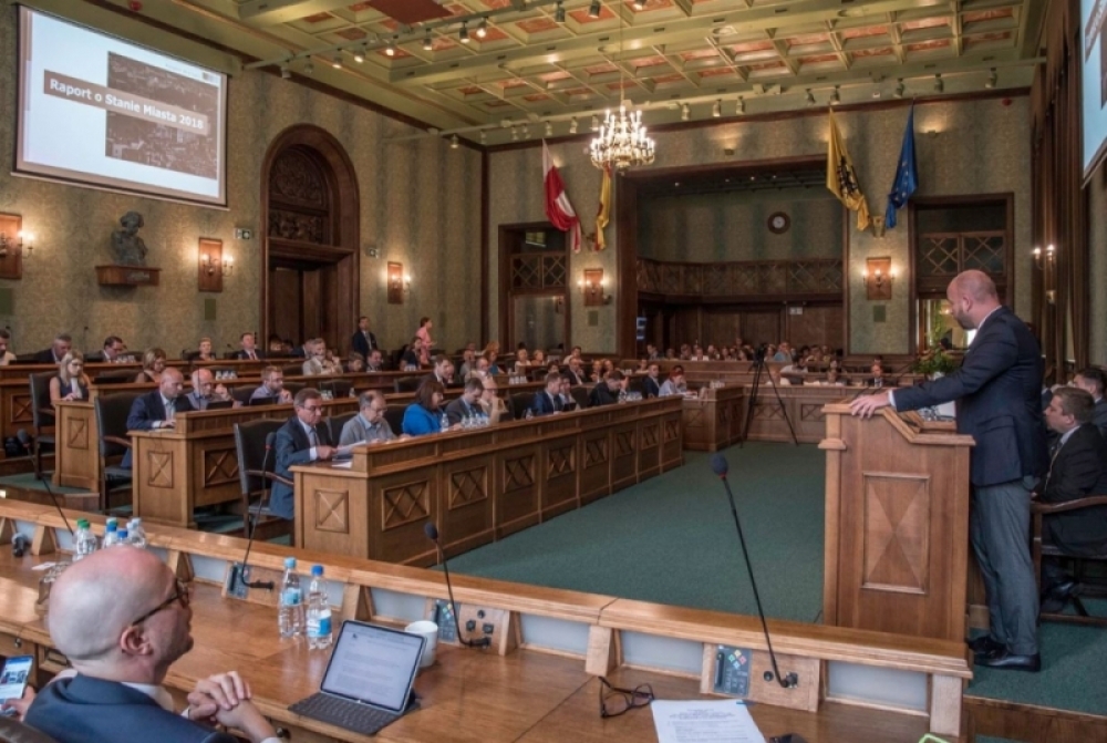 Opozycja traci władzę w komisji rewizyjnej we wrocławskiej radzie miejskiej - fot. Twitter Biuro Prasowe UM Wrocławia